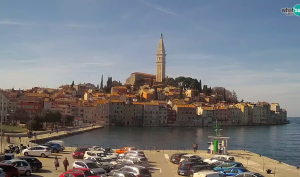 Webcam Rovinj - panorama of city