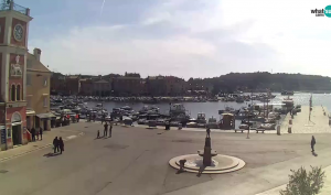 Rovinj live cam - the main square