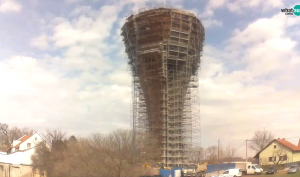 Webcam Vukovar - Water tower - simbol from Battle of Vukovar (1991)